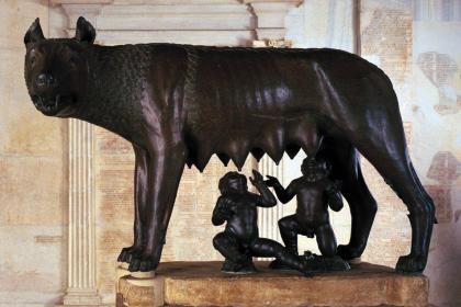 La lupa dei Musei Capitolini La lupa dei Musei Capitolini
