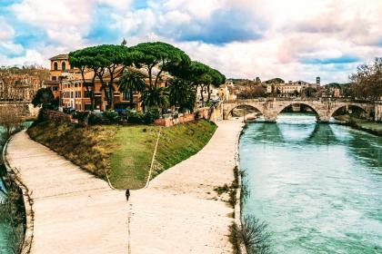 Ponte Cestio e Isola Tiberina ph. Pixabay