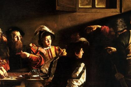 Chiesa di San Luigi dei Francesi, La vocazione di San Matteo, Caravaggio