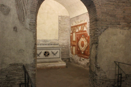 Roman Houses in Via San Paolo alla Regola in Rome