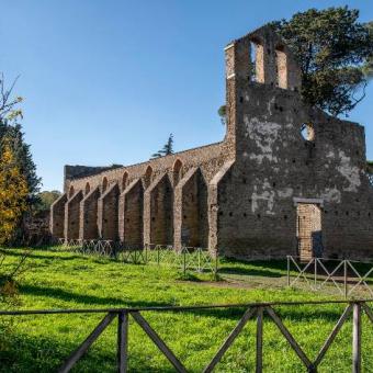 Chiesa di San Nicola - Castrum Caetani ph. Parco Archeologico dell'Appia Antica Official Facebook