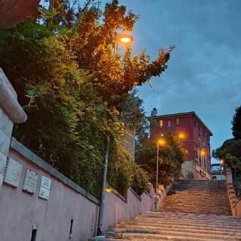 Fontana della Carlotta e Scalinata degli Innamorati