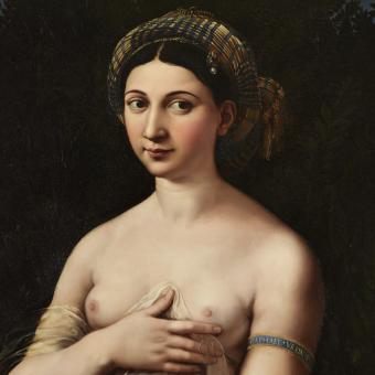 Palazzo Barberina, Raffaello Sanzio - La Fornarina