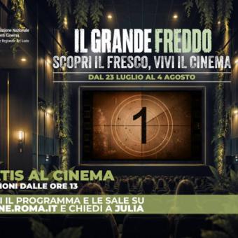 Il grande freddo-Foto: locandina ufficiale della manifestazione Il grande freddo-Foto: locandina ufficiale della manifestazione