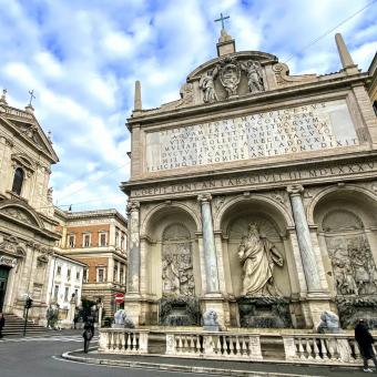 Fontana del Mosè, Mostra dell'Acquedotto Felice Fontana del Mosè, Mostra dell'Acquedotto Felice
