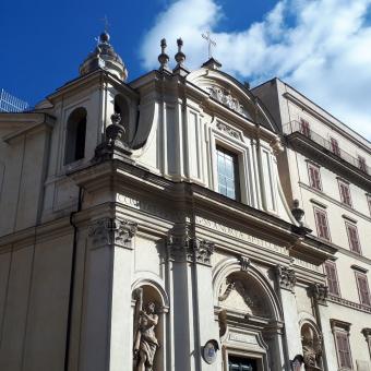 Chiesa dei Santi Andrea e Claudio dei Borgognoni Chiesa dei Santi Andrea e Claudio dei Borgognoni