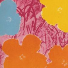 Andy Warhol, Flowers, 1970, Collezione Rosini Gutman