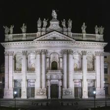 Basilica di San Giovanni in Laterano nuova illuminazione