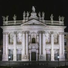 Basilica di San Giovanni in Laterano nuova illuminazione