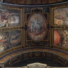 Cappella dell'Annunciazione gli inserti della volta