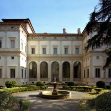 Villa Farnesina, facciata nord