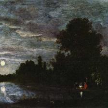 Filippo di Liagno, detto Filippo Napoletano - Bivacco notturno al chiaro di luna,.1614-1617 circa, Firenze, Fondazione di Studi di Storia dell’Arte Roberto Longhi