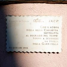 Fontana della Carlotta e Scalinata degli Innamorati