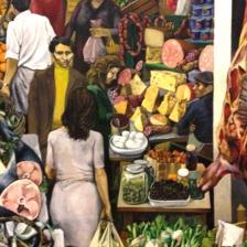 La Vucciria - Renato Guttuso, 1974