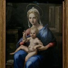 Madonna con il bambino, Giulio Pippi detto Giulio Romano