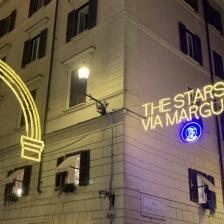 Luminarie Via del Babuino e Via Margutta ph. Turismoroma