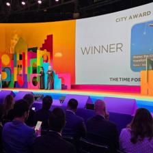 Roma Capitale vince lo Smart City Award allo Smart City Expo World Congress di Barcellona-Foto: pagina ufficiale Facebook di Roma Capitale Roma Capitale vince lo Smart City Award allo Smart City Expo World Congress di Barcellona-Foto: pagina ufficiale Facebook di Roma Capitale
