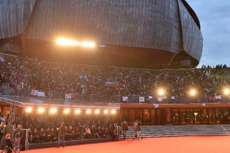 Auditorium Parco della Musica, red carpet, credit Getty Images Auditorium Parco della Musica, red carpet, credit Getty Images