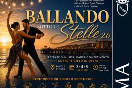 Ballando sotto le Stelle 2.0-Foto: locandina uffficiale della manifestazione Ballando sotto le Stelle 2.0-Foto: locandina uffficiale della manifestazione