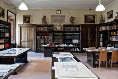 Biblioteca Accademia Nazionale di San Luca-Foto: sito ufficiale dell'Accademia Nazionale di San Luca