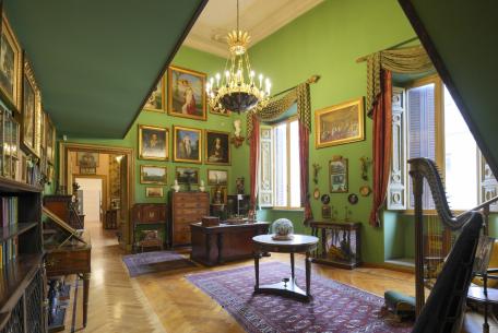 Casa Museo Mario Praz Ph. Emanuele Antonio Minerva e Agnese Sbaffi - Ministero della Cultura Casa Museo Mario Praz Ph. Emanuele Antonio Minerva e Agnese Sbaffi - Ministero della Cultura