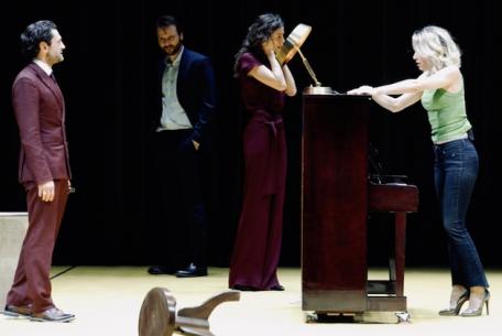 Chi ha paura di Virginia Woolf?-Foto: sito ufficiale del Teatro Argentina Chi ha paura di Virginia Woolf?-Foto: sito ufficiale del Teatro Argentina