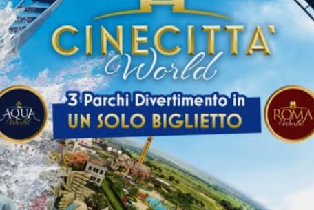 Cinecittà World - Estate 2026-Foto: locandina ufficiale della manifestazione Cinecittà World - Estate 2026-Foto: locandina ufficiale della manifestazione