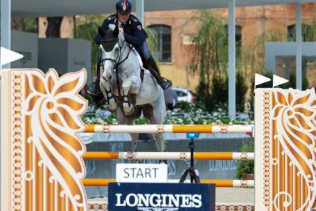 Coata Luca ITA riding Cassirana del Rilate LGCT Roma 2024 Coata Luca ITA riding Cassirana del Rilate LGCT Roma 2024