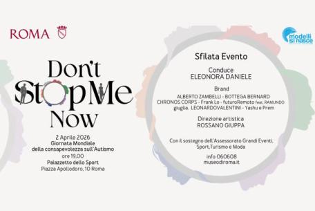 Don’t stop Me Now - Modelli si Nasce 2026