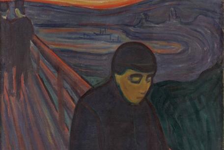 Edvard Munch-Disperazione, 1894, Olio su tela, 92x73 cm, Photo © Munchmuseet