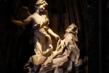 Estasi di Santa Teresa d'Avila, Gian Lorenzo Bernini, Chiesa di Santa Maria della Vittoria, Roma Estasi di Santa Teresa d'Avila, Gian Lorenzo Bernini, Chiesa di Santa Maria della Vittoria, Roma