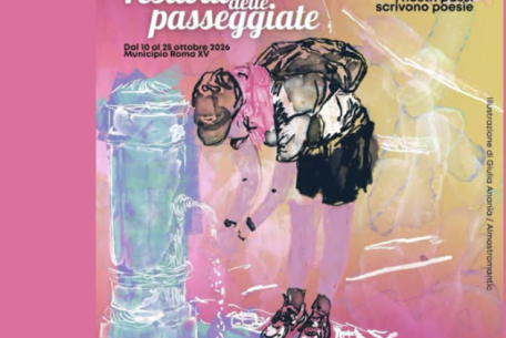 Festival delle passeggiate – i nostri passi scrivono poesie-Foto: locandina ufficiale della manifestazione Festival delle passeggiate – i nostri passi scrivono poesie-Foto: locandina ufficiale della manifestazione