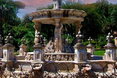 Fontana del Putto a Villa Doria Pamphilj foto sito ufficiale Villa Doria Pamphilj