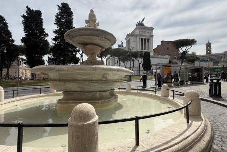 Fontana di Piazza Aracoeli ph. Turismo Roma