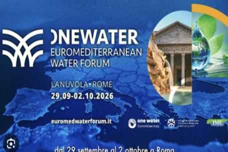 Forum Euromediterraneo sull'acqua-Foto: locandina ufficiale della manifestazione