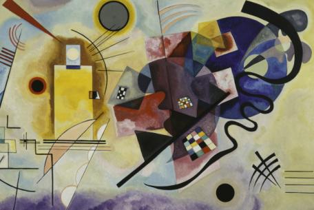 Vassily Kandinsky, Gelb-Rot-Blau (Jaune-rouge-bleu), 1925, Centre Pompidou, Parigi, Musée national d’art moderne – Centre de création industrielle