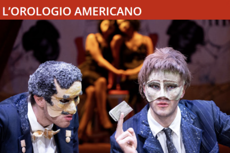 L’orologio americano-Foto: locandina ufficiale dello spettacolo