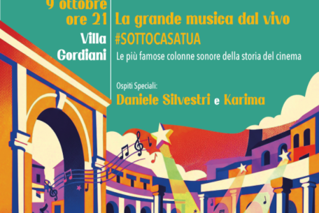 La grande musica dal vivo #sottocasatua-Foto: locandina ufficiale della manifestazione La grande musica dal vivo #sottocasatua-Foto: locandina ufficiale della manifestazione