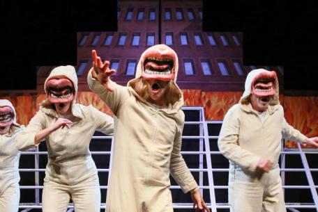 Le Baccanti-Foto: locandina ufficiale dello spettacolo