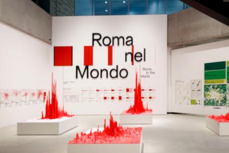 MAXXI, allestimento Roma nel Mondo, foto MUSA MAXXI, allestimento Roma nel Mondo, foto MUSA