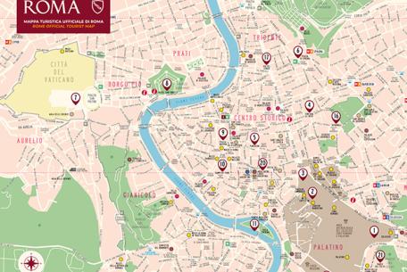 Mappa di Roma