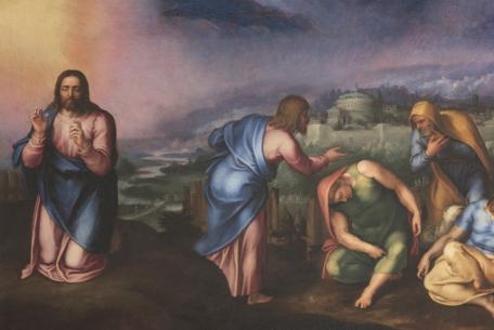 4_Marcello Venusti, L’Orazione nell’orto, 1545-60 olio su tavola, cm 53x76 Roma, Gallerie Nazionali Barberini Corsini 4_Marcello Venusti, L’Orazione nell’orto, 1545-60 olio su tavola, cm 53x76 Roma, Gallerie Nazionali Barberini Corsini