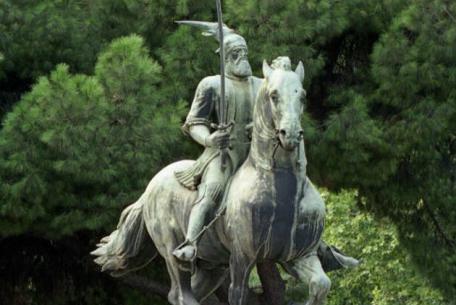 Foto: Monumento a Giorgio Castriota Scanderbeg ph. sito web Sovrintendenza Capitolina ai Beni Culturali