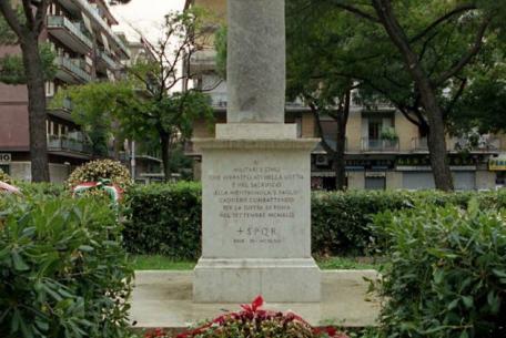 Monumento ai Caduti della Montagnola ph. Sovrintendenza Capitolina ai Beni Culturali