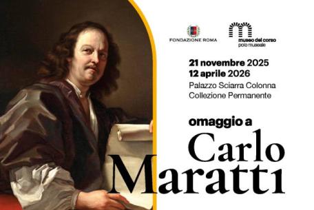 Omaggio a Carlo Maratti-Foto: locandina ufficiale della mostra Omaggio a Carlo Maratti-Foto: locandina ufficiale della mostra