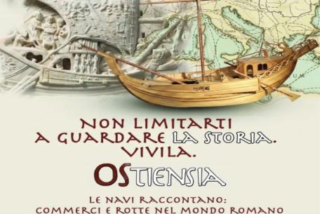 Ostiensia. Rievocazioni storiche al Museo delle Navi- Foto: locandina ufficiale della manifestazione Ostiensia. Rievocazioni storiche al Museo delle Navi- Foto: locandina ufficiale della manifestazione