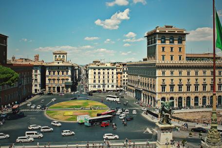 Piazza Venezia - Auditoria di Adriano