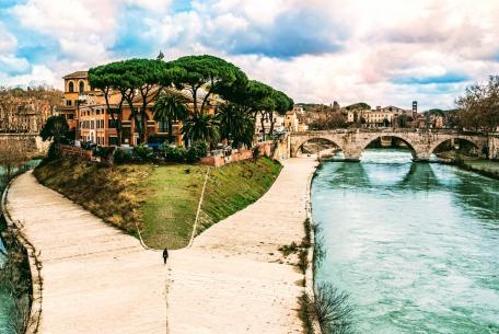 Ponte Cestio e Isola Tiberina ph. Pixabay