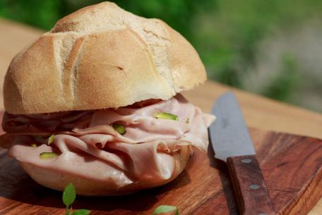 Rosetta con mortadella