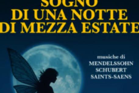 Sogno di una notte di mezza estate-Foto: locandina ufficiale dello spettacolo